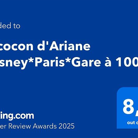 Le Cocon D'Ariane *Disney*Paris*Gare A 100M* Chessy  Exterior foto